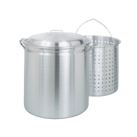 Stock Pot 42 Quart with Basket & Cover