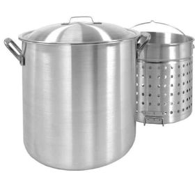 Stock Pot 120 Quart with Basket & Cover