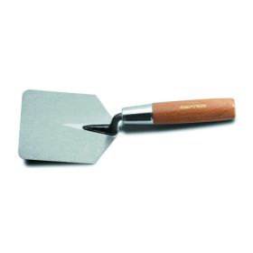 Hamburger Trowel, 4" x 5" Wood Handle