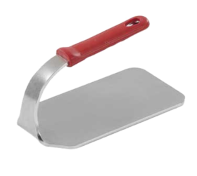 Steak Weight 9" x 4 3/4" SS Red Handle