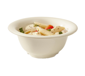 Bowl 10 oz Diamond Ivory