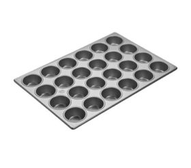 Muffin Pan 24 Cup Non-Stick Aluminum