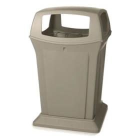 Trash Receptacle 45 Gallon Dome Top