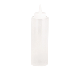 Squeeze Bottle 12 oz Clear