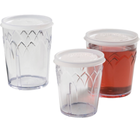 Dinex Lid for 6 oz Tumbler w/ Straw Slot