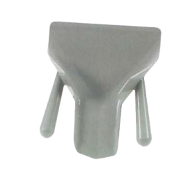 Fry Scoop Dual Handle Plastic