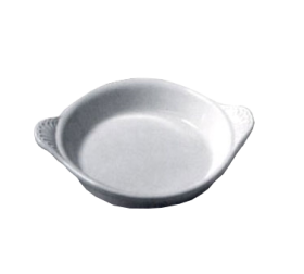 Shirred Egg Dish 12 oz White Ovenware