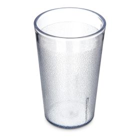 Tumbler 9 1/2 oz Pebbled Clear