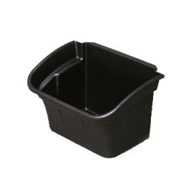 Utility Bin 4 Gallon Black