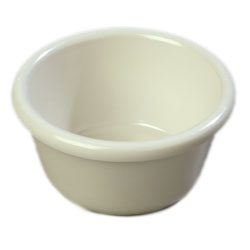 Ramekin 3 oz Plain Bone