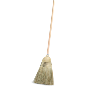 Broom Corn Bristle 29# Fill Wood Handle