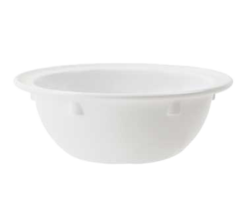 Grapefruit Bowl 13 oz White Plastic