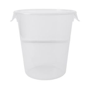 Container 8 Quart Round Clear