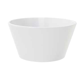Bouillon 8 oz White Plastic