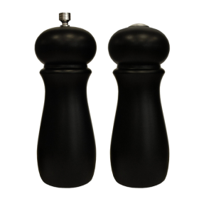 Salt & Pepper Mill Set Black Matte