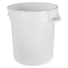 Bronco Container 10 Gallon White