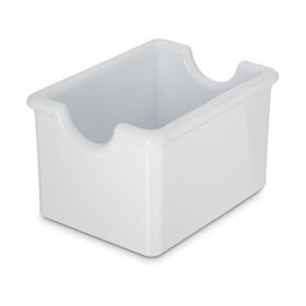 Sugar Packet Holder Plastic White