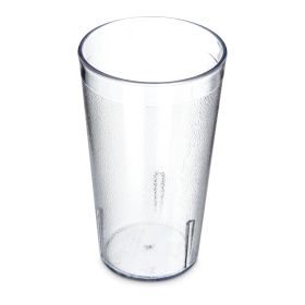 Tumbler 12 oz Pebbled Clear