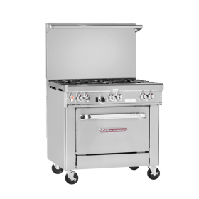 Range 36" 6 Burner 1 Oven Natural Gas