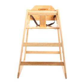 High Chair Wood Natural