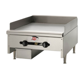 Griddle 24" Manual Control Nat/LP Gas