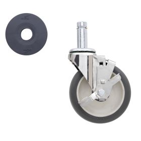 Metro Caster 5" Swivel With Brake