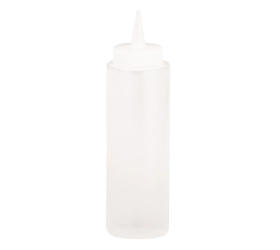 Squeeze Bottle 8 oz Clear