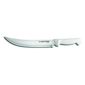 Steak Knife 10" White Handle