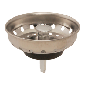 Sink Basket 3 1/2" Drain SS