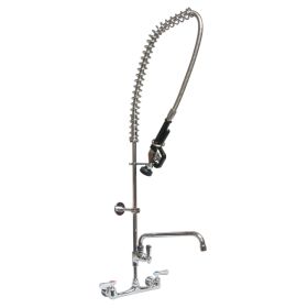 Pre-Rinse with Faucet 8" O.C. Splash Mt