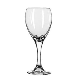 Wine 8 1/2 oz White Teardrop