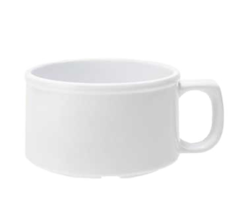 Soup Cup Plastic White