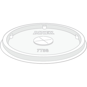 Dinex Lid for 9 oz Tumbler w/ Straw Slot