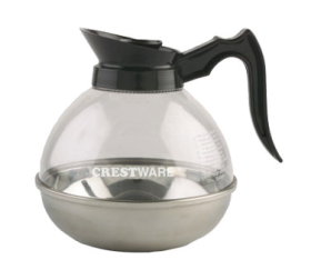 Coffee Decanter 12 Cup with SS Bottom