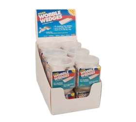 Table Leveler Wobble Wedge White