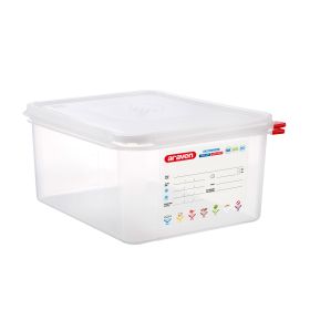 Container 10.5 Quart Clear With Lid