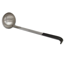 Ladle 1 oz Black Kool-Touch Handle