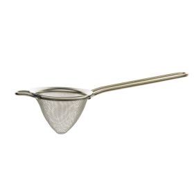 Bar Strainer 3 1/2" Mesh Fine SS