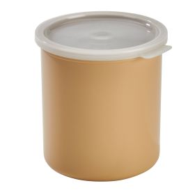 Crock 2.7 Quart with Lid Beige