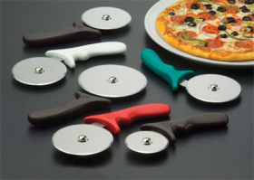 Pizza Cutter 4", Red Handle