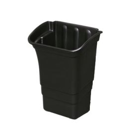 Refuse Bin 8 Gallon Black