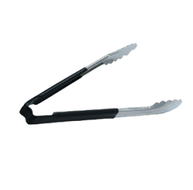 Tongs 9 1/2" Black Kool-Touch Handle