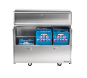 Milk Cooler 12 Crate 49" SS Dual Access