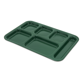 Compartment Tray 14" x 10" Forest Green