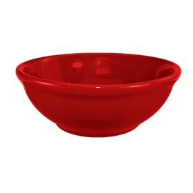 Cancun Nappie Bowl 13 oz Crimson Red