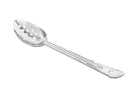 Spoon 11" Slotted SS