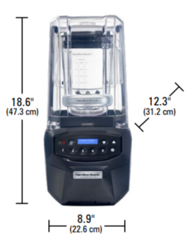 Blender 48 oz Variable Speed 3.5 HP 120v