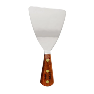 Pan Scraper 4", Wood Handle