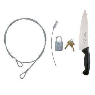Chef Knife 8" with 60" Leash Kit