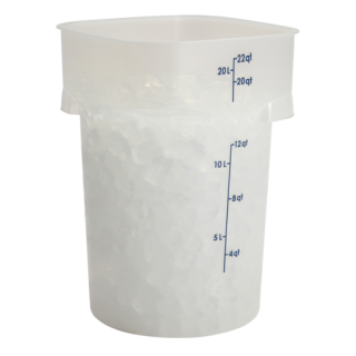 FreshPro Container 22 quart Round